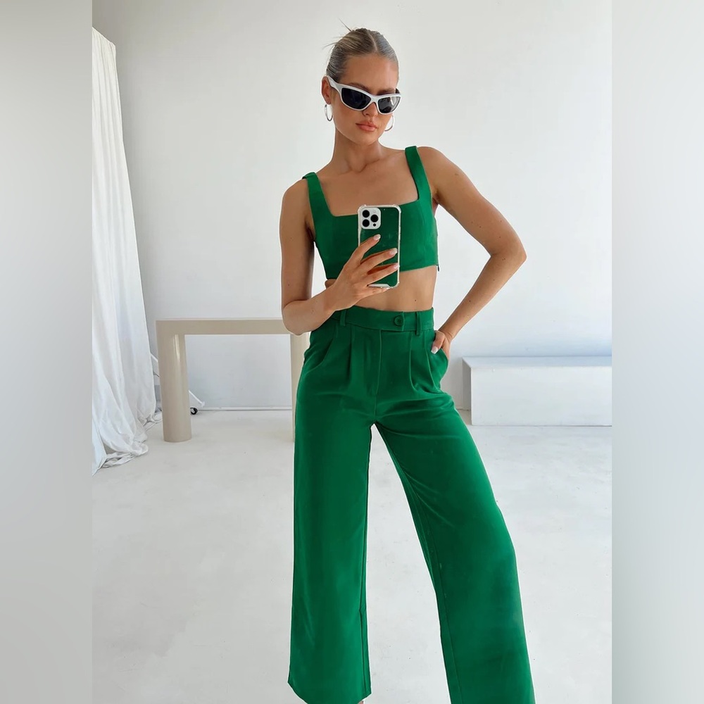 Princess Polly Green Huxley Set